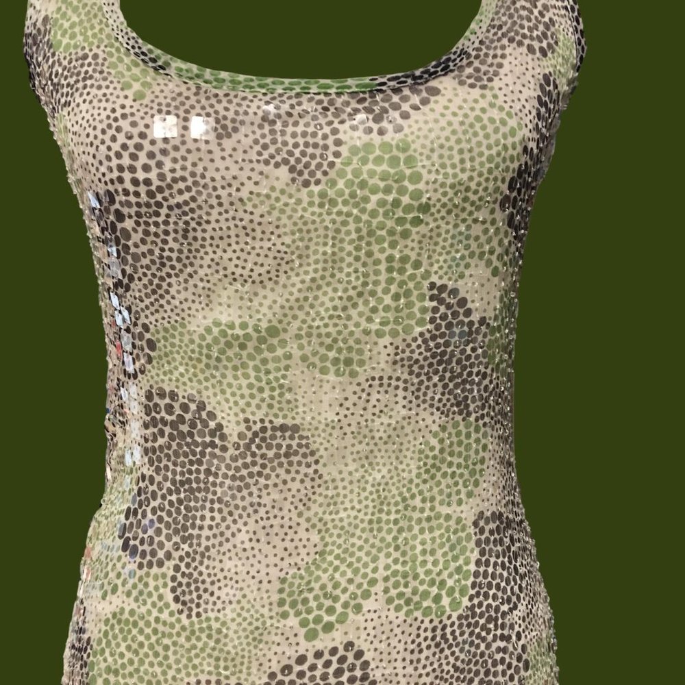 Tory Burch Silk Sleeveless Dress - Size 0 - Picture 5 of 8